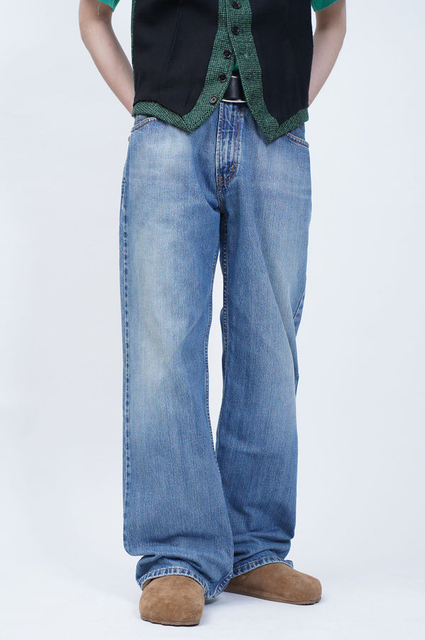 2000's "Levi's" -"529" Low Rise Straight Denim Pants-