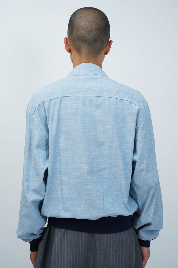 60's "WIND WARD" -"KASURI" Cotton Zip-up Blouson-