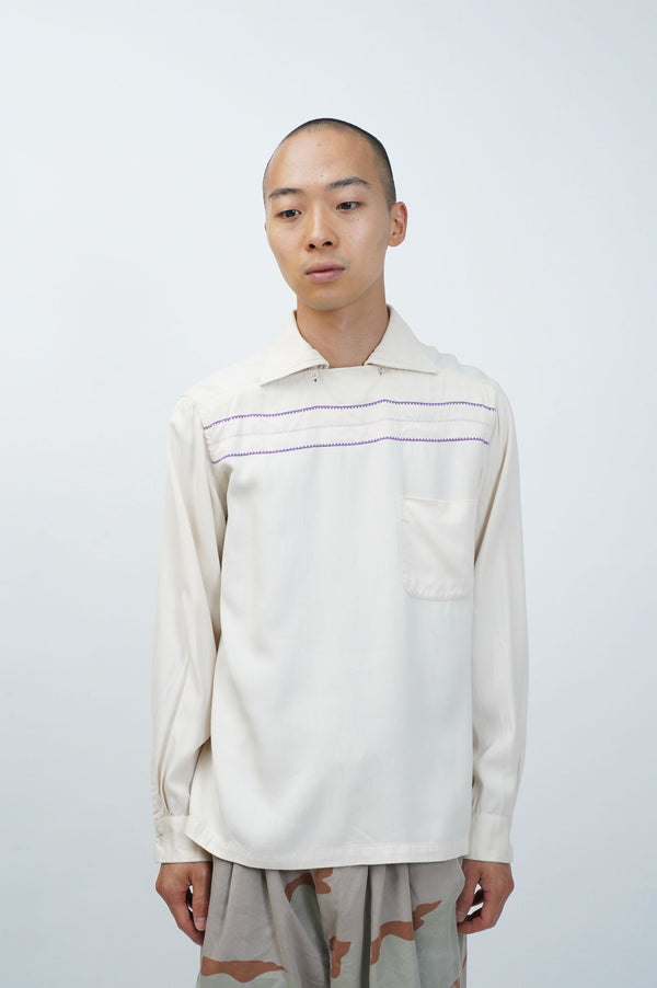 50's "McGREGOR" -Rayon Peter Pan Shirt-