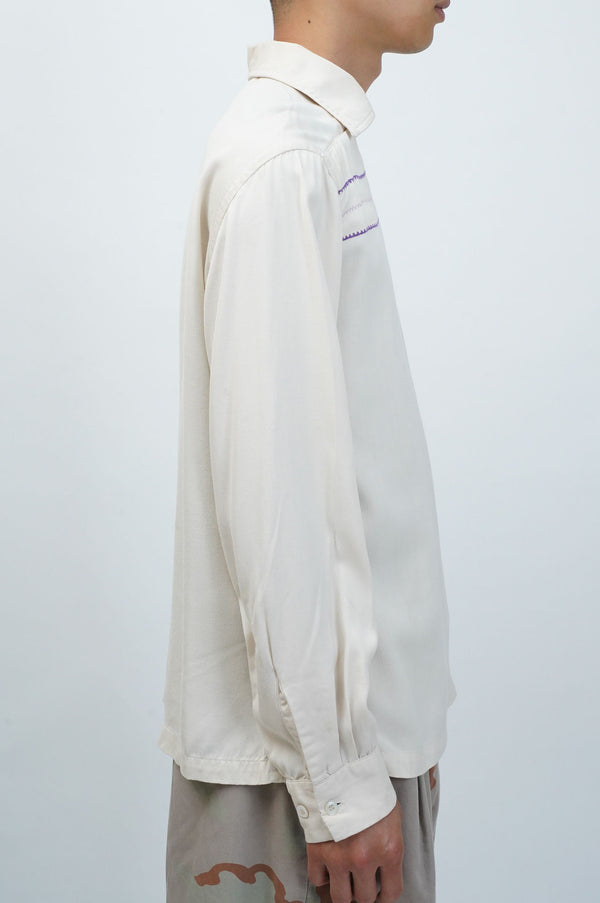 50's "McGREGOR" -Rayon Peter Pan Shirt-