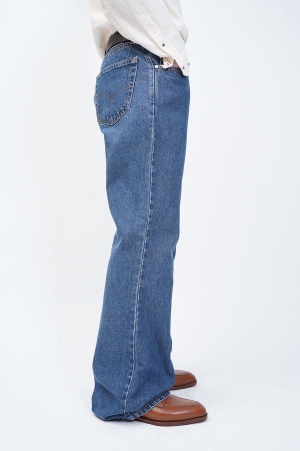 90's "Levi's SILVER TAB" -"FLARE" Denim Pants-