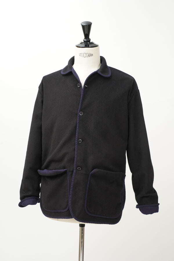 LOBSTER TAIL JACKET (BLACK WOOL BAIZE)