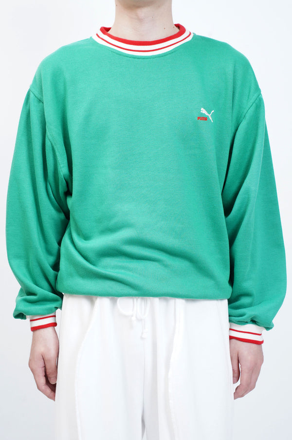 90's "PUMA" -Logo Embroidery Sweat-
