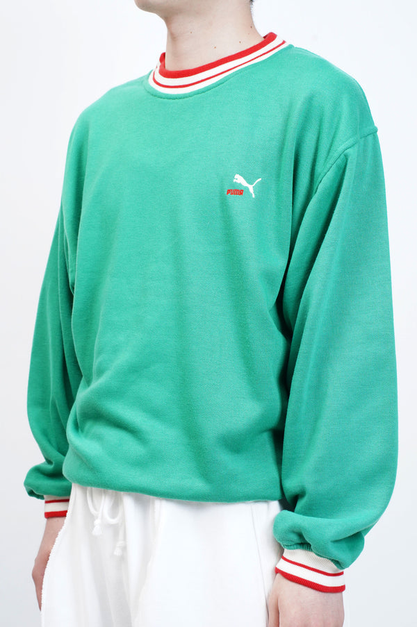 90's "PUMA" -Logo Embroidery Sweat-