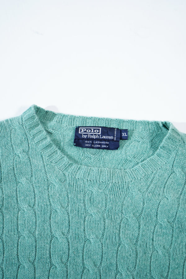 90’s "Polo by Ralph Lauren" -Cashmere Knit Sweater-