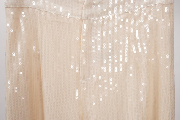"UNKNOWN" -Spangle Design Pants-
