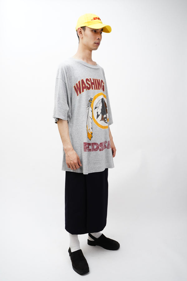 80's "WASHINGTON REDSKINS" -Logo Print S/S Tee-