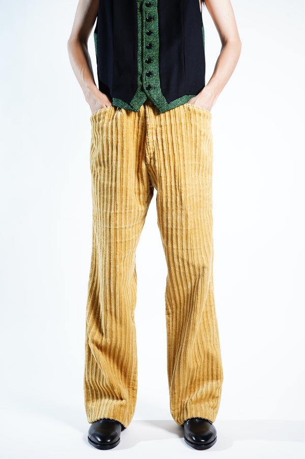 70’s VINTAGE -Corduroy Trousers-