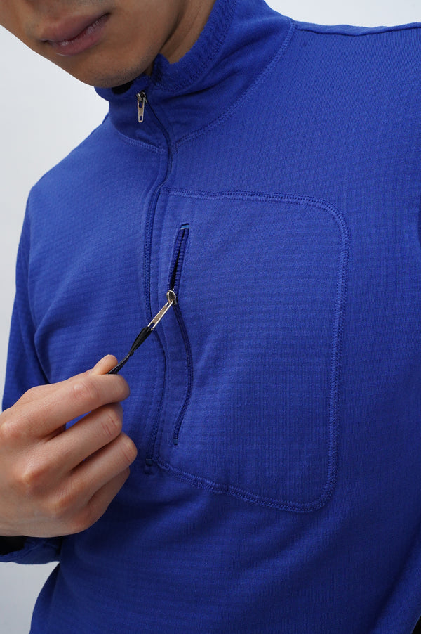 90's "patagonia" -R1 Flash Pullover "CEYLON BLUE"-