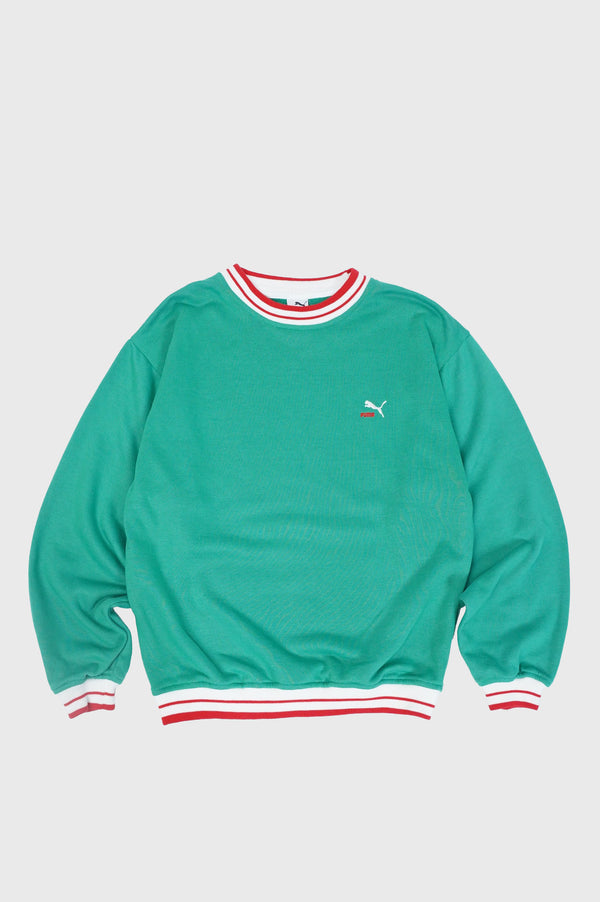 90's "PUMA" -Logo Embroidery Sweat-