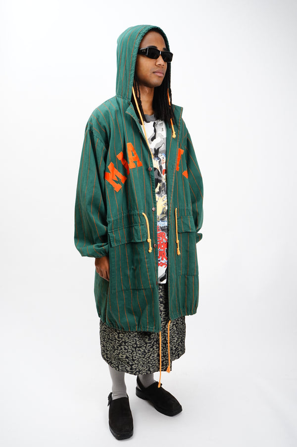 70's "Miami Hurricanes" -Logo Wappen Hooded Coat-