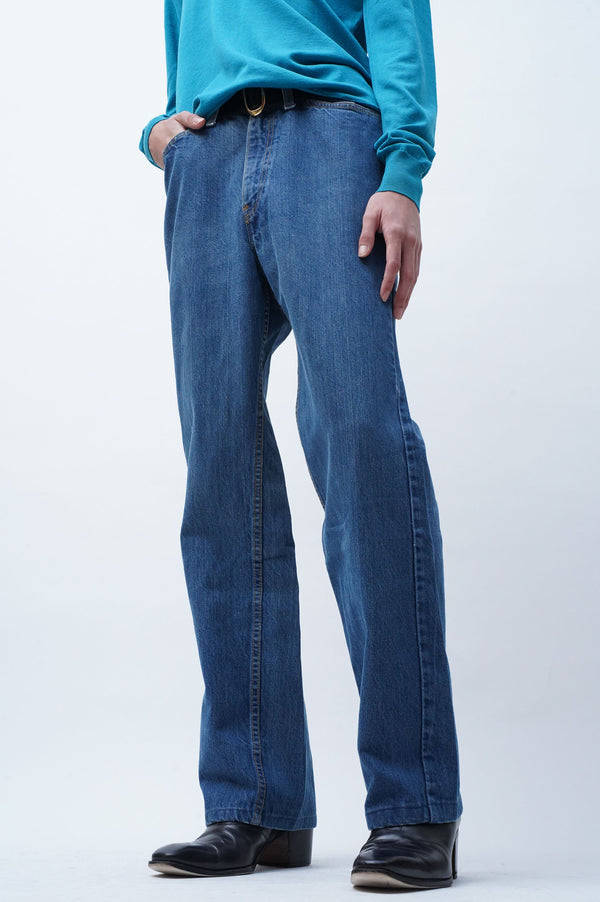 80's "Levi's" -"25035 0214" Straight Denim Pants-