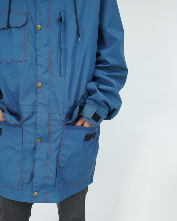 80's "EDDIE BAUER" -Poly/Cotton Coat-