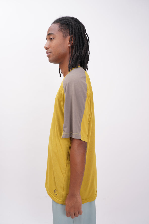 "Patagonia" -"RHYTHM" Bi-Color S/S Tee-