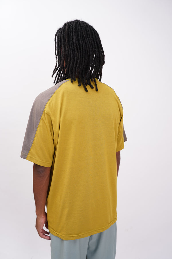 "Patagonia" -"RHYTHM" Bi-Color S/S Tee-