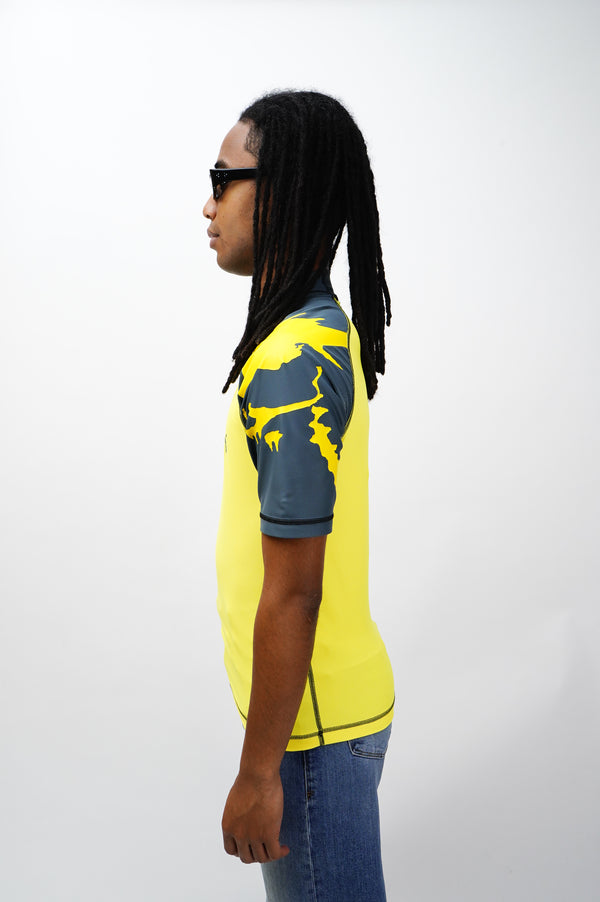 "OAKLEY" -Moc Neck Jersey S/S Tee-