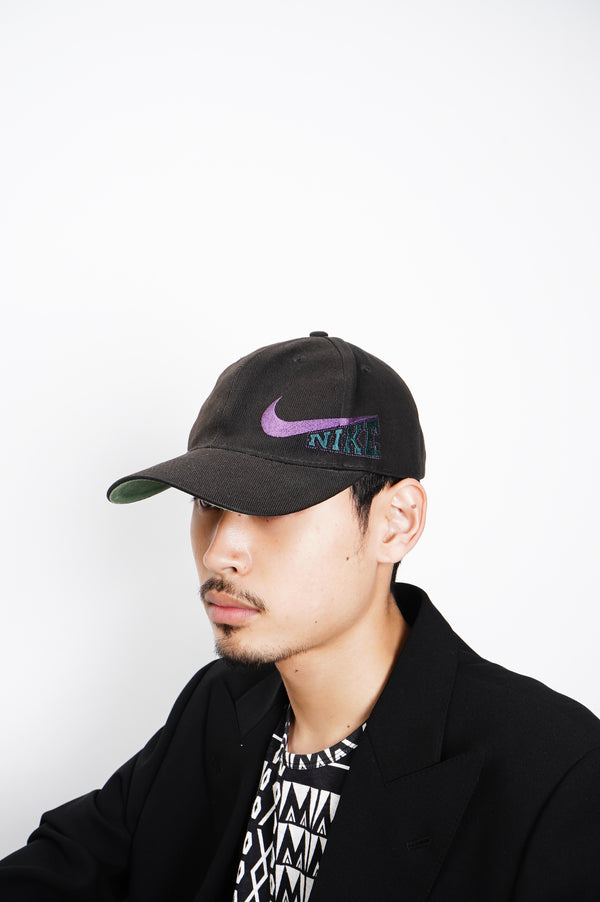 90's "NIKE" -Logo Embroidery 6 Panel Cap-