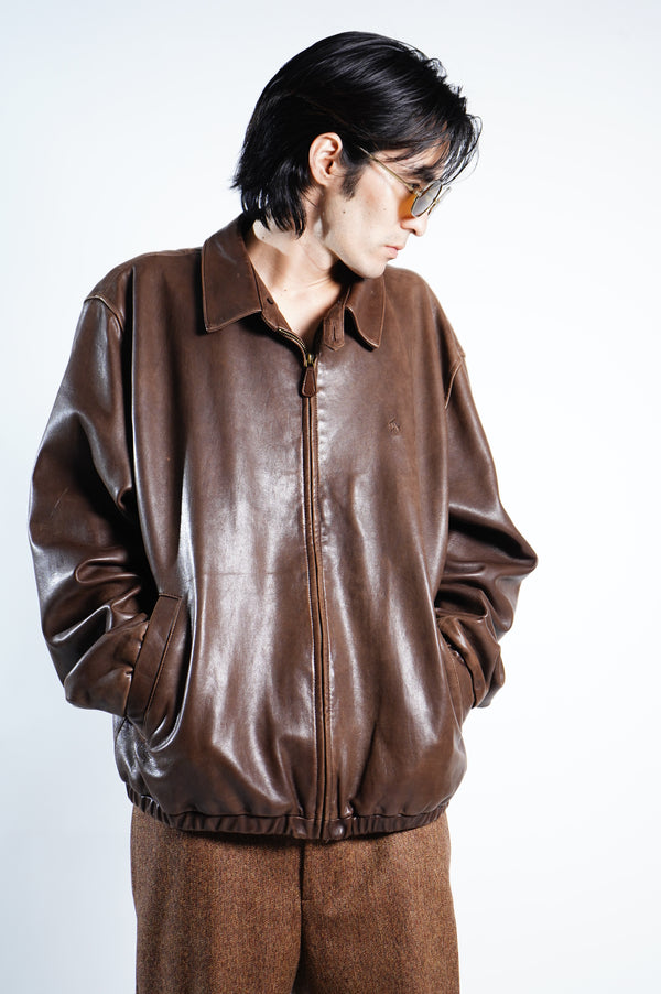 90's "Polo by Ralph Lauren" -Lamb Leather Blouson-