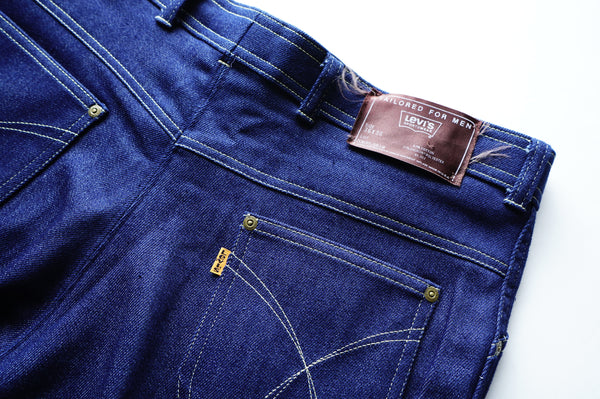 70〜80's "Levi's" -"695" Denim Action Slacks-