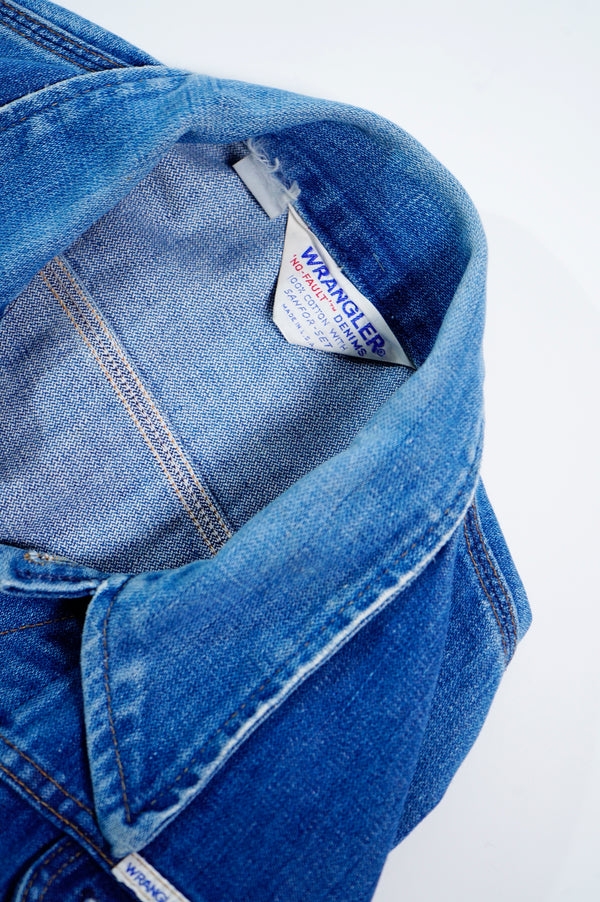 70’s "Wrangler" -“No-Fault Denims” Denim Jacket-
