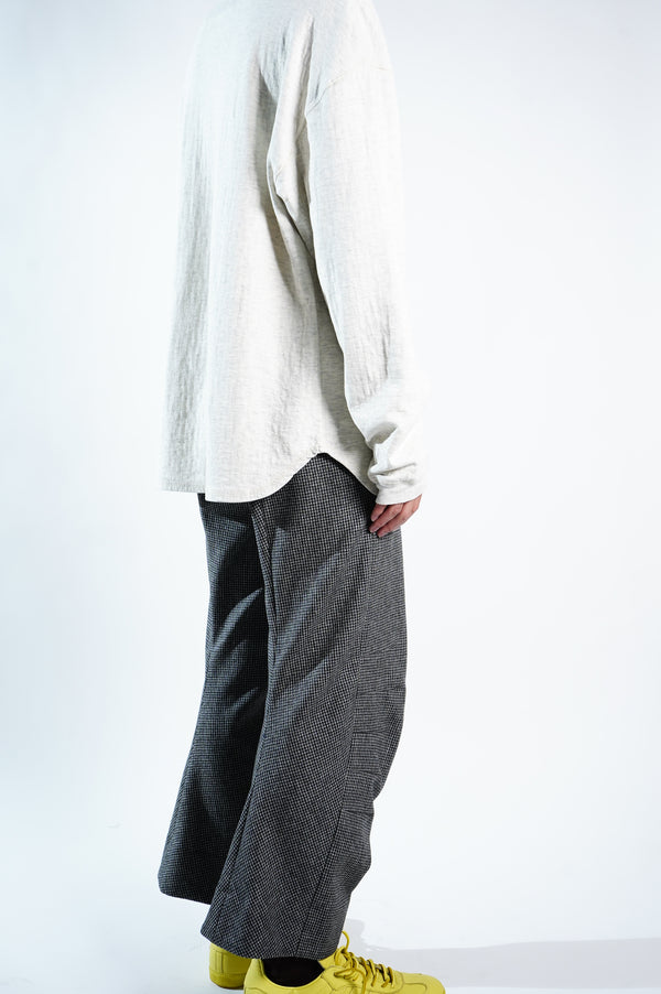 90’s "GAP" -Henry Neck Double Face L/S Tee-