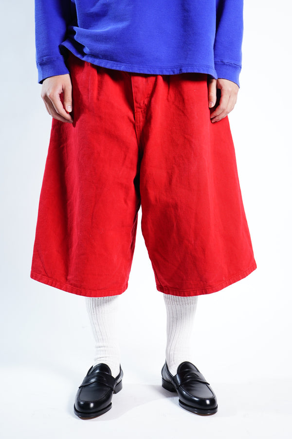 90's "CROSS COLOURS" -Color Denim Baggy Shorts-