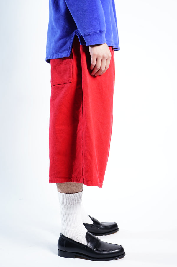 90's "CROSS COLOURS" -Color Denim Baggy Shorts-