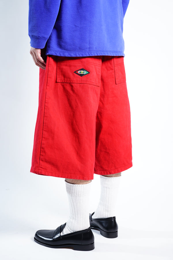 90's "CROSS COLOURS" -Color Denim Baggy Shorts-