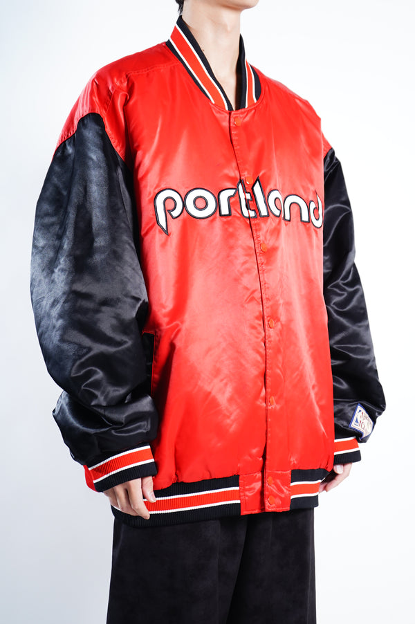 "HARD WOOD CLASSICS" -"Portland Trail Blazers" NBA Team Jacket-