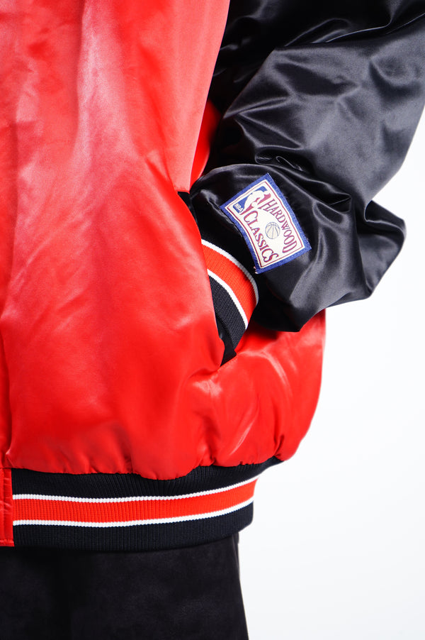 "HARD WOOD CLASSICS" -"Portland Trail Blazers" NBA Team Jacket-