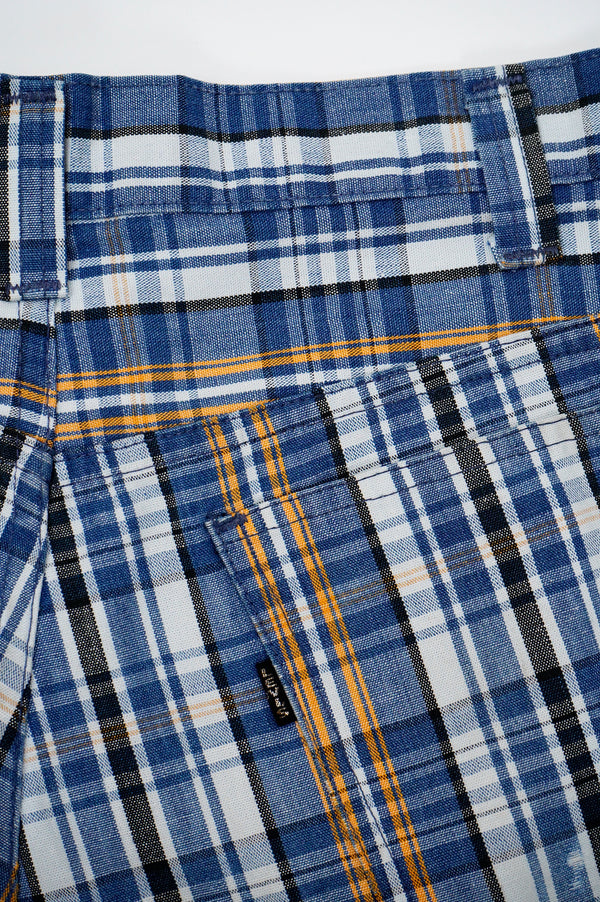 70's "Levi's" -"546" Check Pattern Flare Pants-