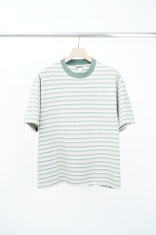 90's "BASIC EDITIONS" -Border Pattern S/S Tee-