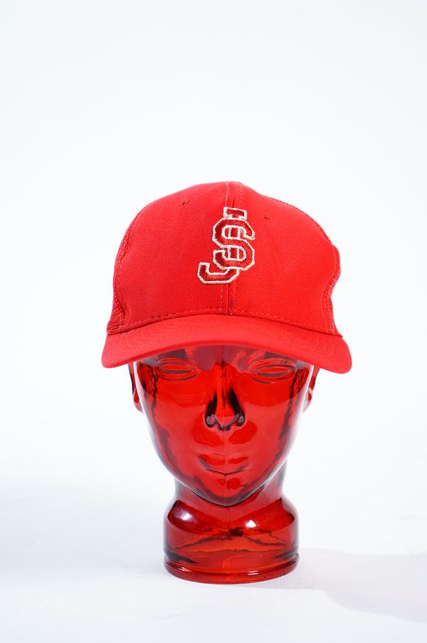 80's Vintage -"SJ" Mesh Baseball Cap