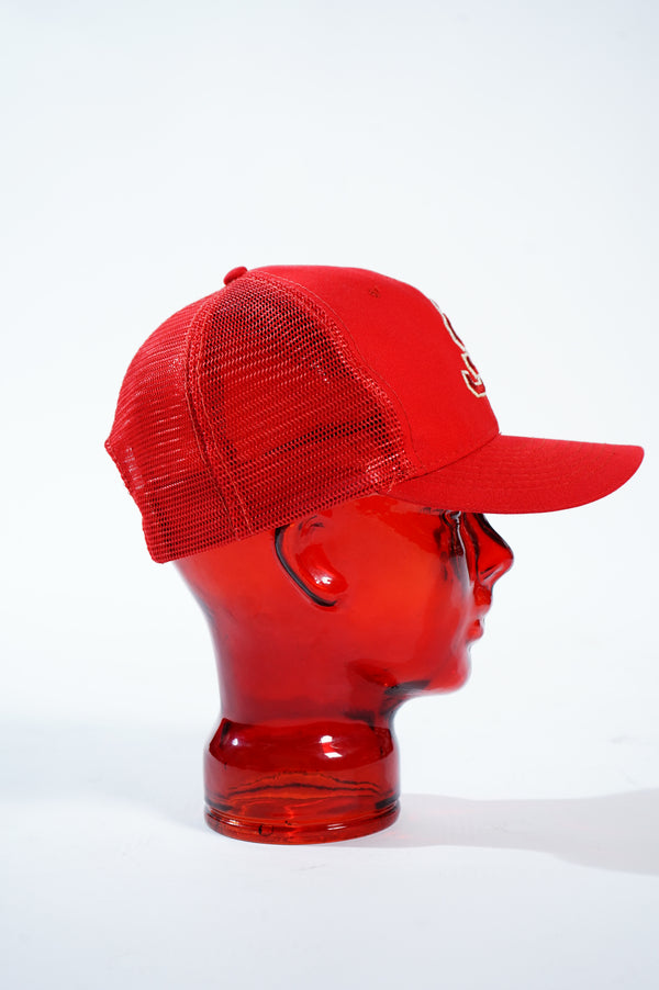 80's Vintage -"SJ" Mesh Baseball Cap