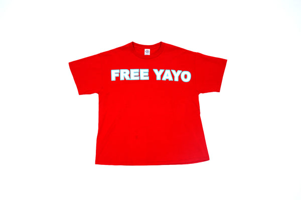 2000's "G unit" -"FREE YAYO" Print S/S Tee-