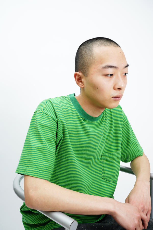 90's "GAP" -Border Pattern S/S Tee-