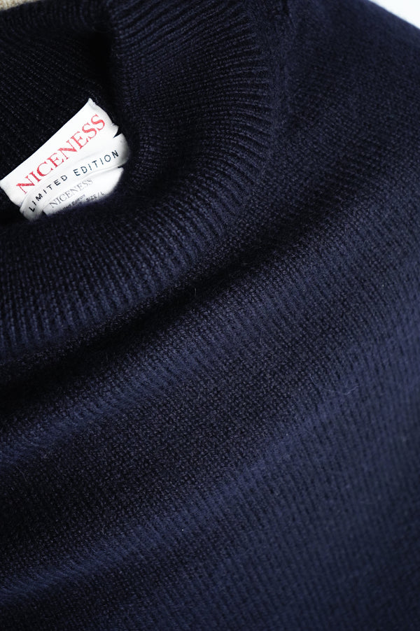 NIGEL -Mock Neck Alpaca Pullover-