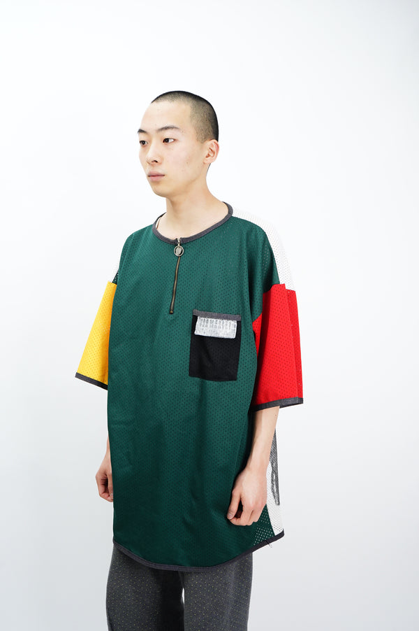 90's "UNKNOWN" -"BOB MARLEY" Mesh S/S Pullover-