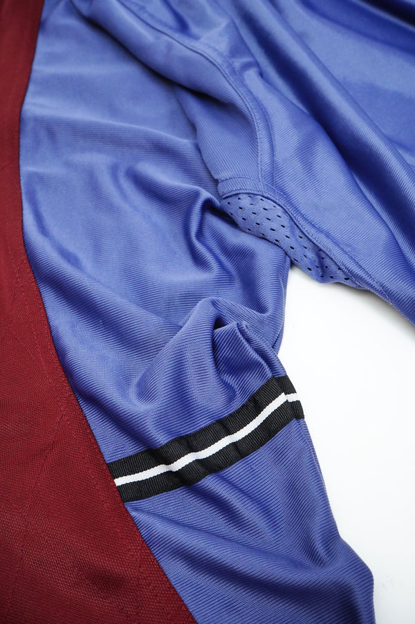 90's "rival" -Logo Embroidery Jersey L/S Game Shirt-
