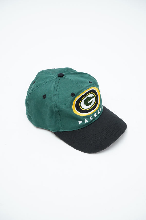 90's "GAME DAY" -"GREEN BAY PACKERS" Logo Embroidery 6 Panel Cap-