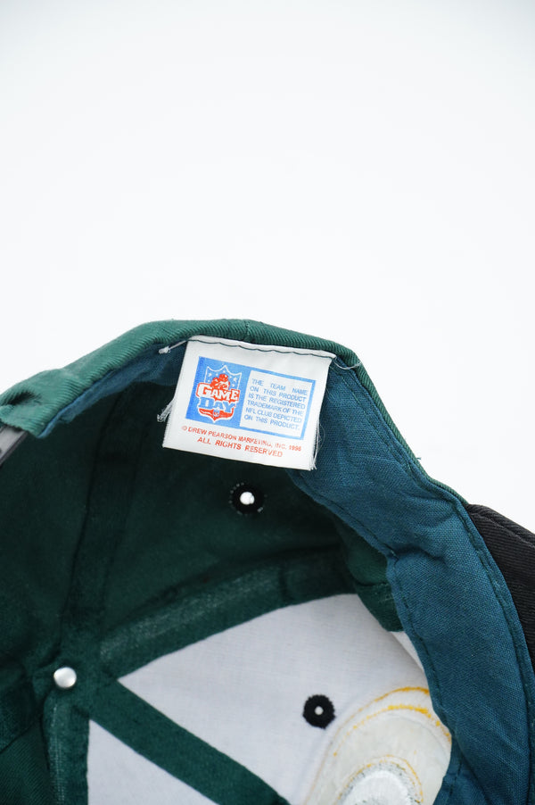 90's "GAME DAY" -"GREEN BAY PACKERS" Logo Embroidery 6 Panel Cap-