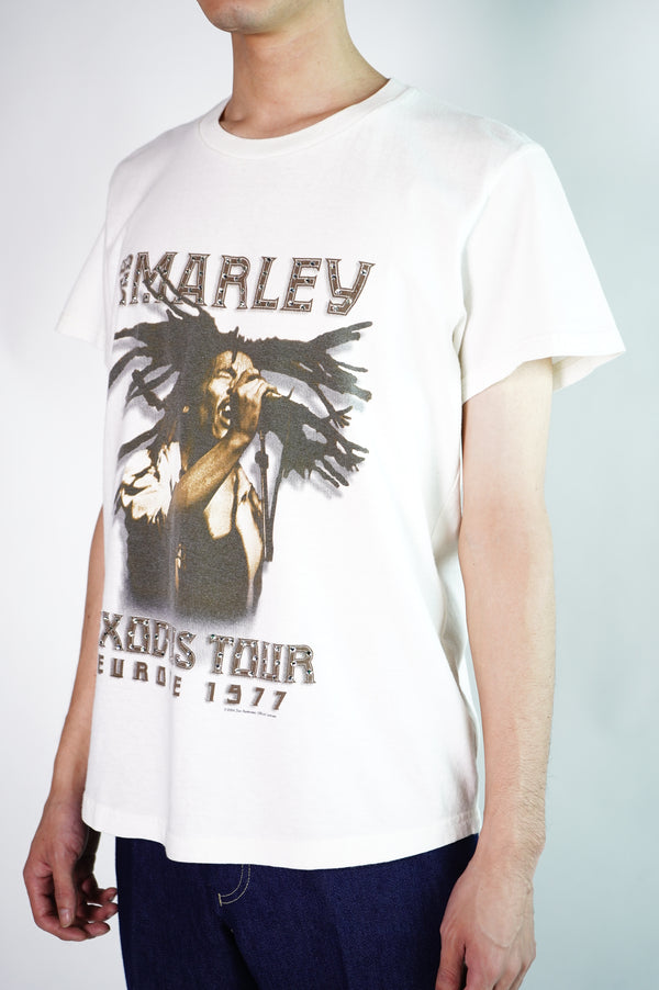 2004 "BOB MARLEY" -"EXODUS TOUR EUROPE 1977" Printed S/S Tee-