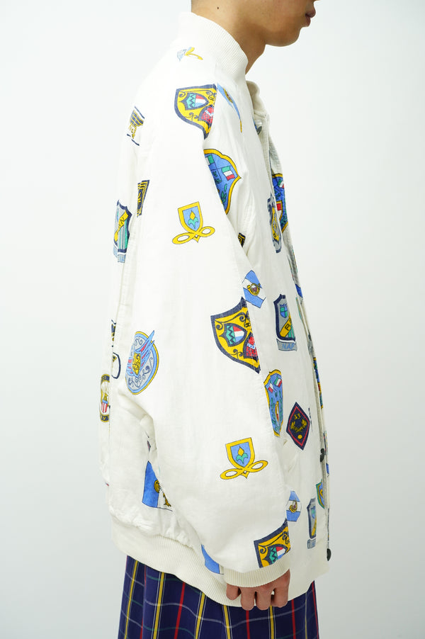 90's "NAF NAF" - Multi Print Cotton Padded Jacket-