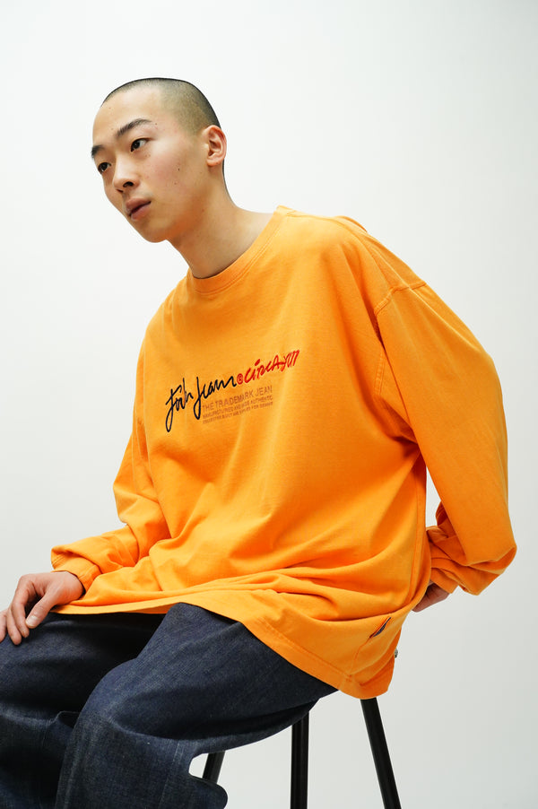 90's "FUBU" -Logo Embroidery L/S Tee-