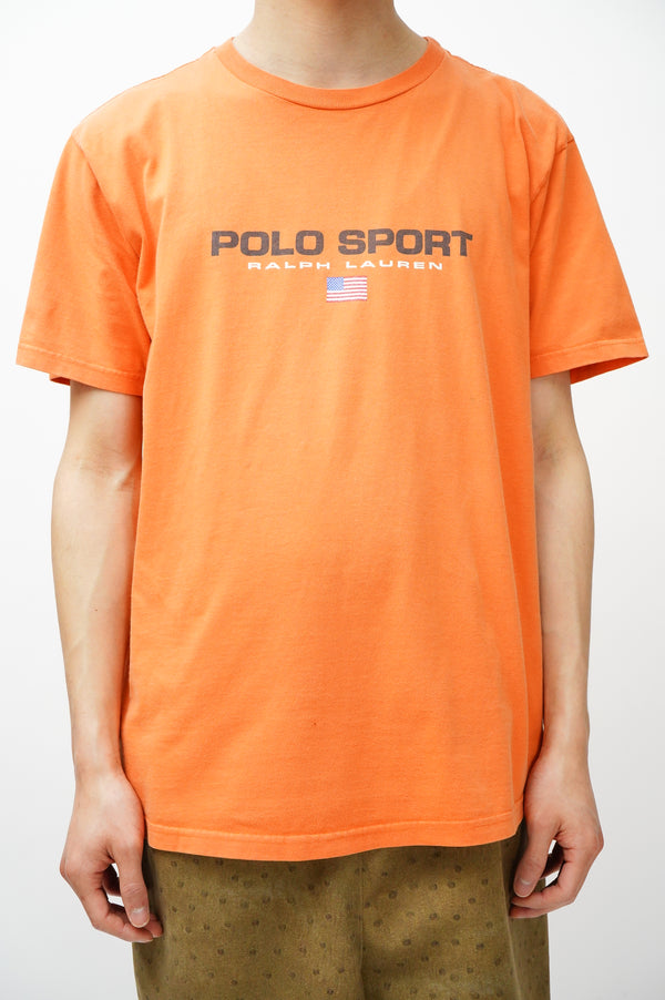 90's "POLO SPORTS RALPH LAUREN" -Logo Printed S/S Tee-