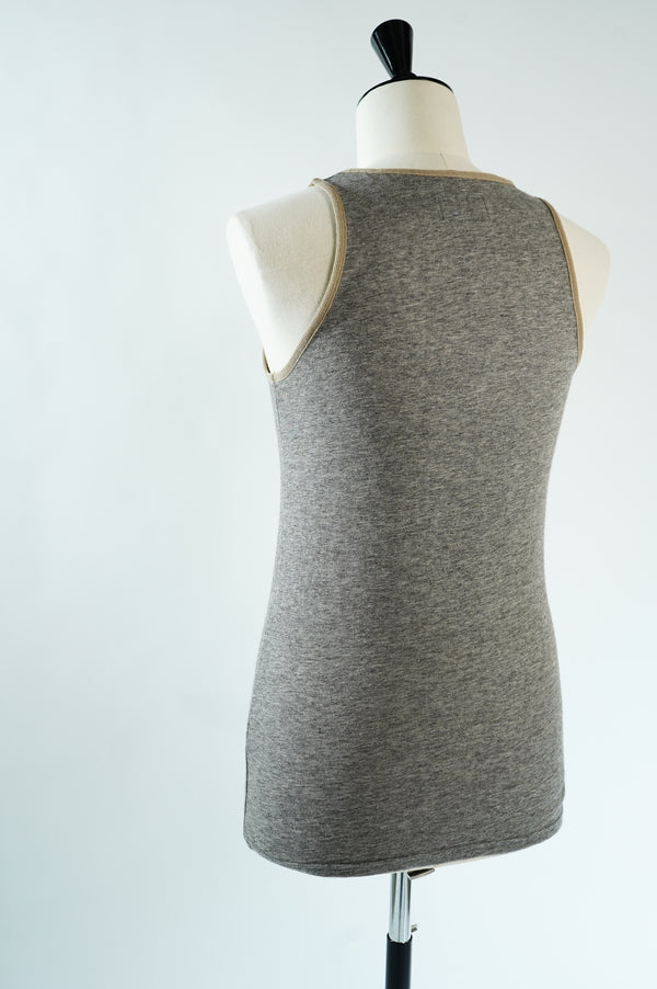 CCDA20UNI A -Cotton×Llama Tank Top