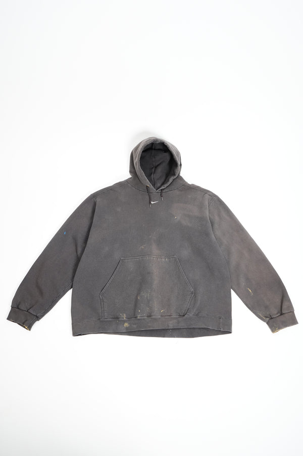 90’s "NIKE" -Logo Embroidery Faded Sweat Hoodie-