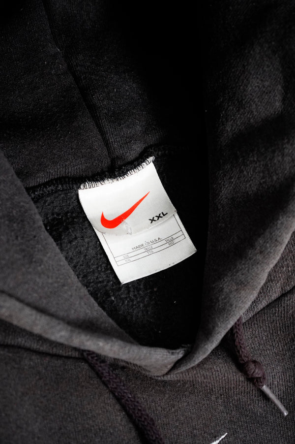 90’s "NIKE" -Logo Embroidery Faded Sweat Hoodie-