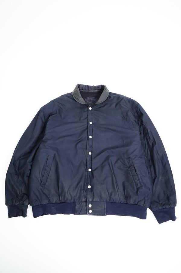 90’s "JH DESIGN" -MLB Team Logo Wool Reversible Sport Jacket-