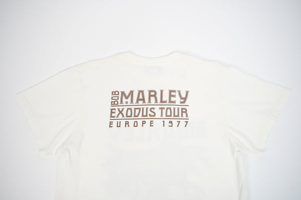 2004 "BOB MARLEY" -"EXODUS TOUR EUROPE 1977" Printed S/S Tee-